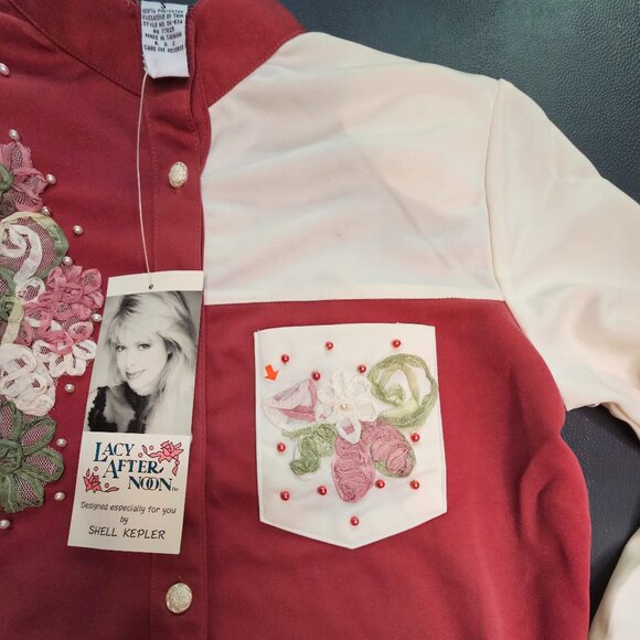 Vintage Lacy Afternoon Blouse - Picture 3 of 11